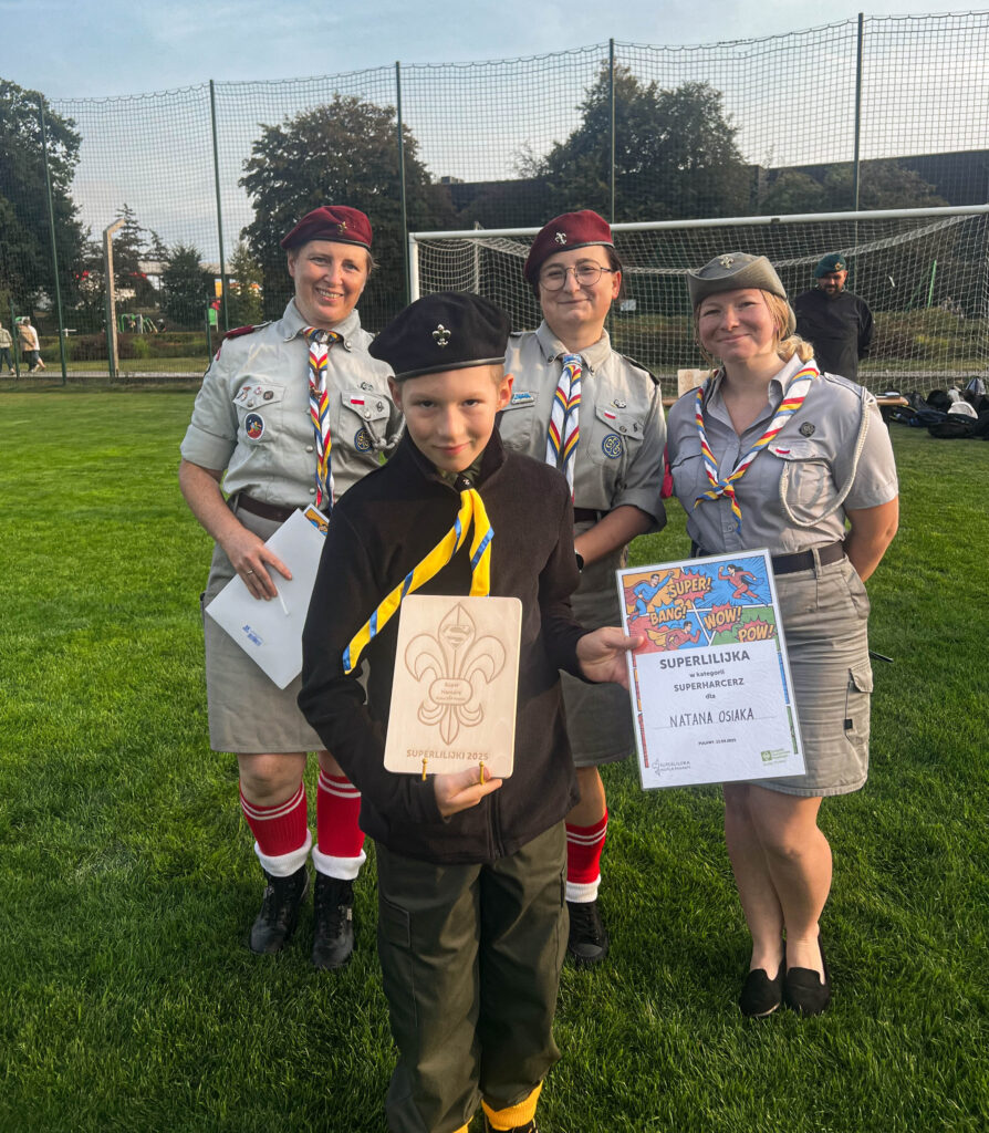 Zwycięzca kategorii "SuperHarcerz"